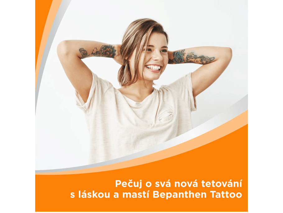 Bepanthen Tattoo pečuj o tetování