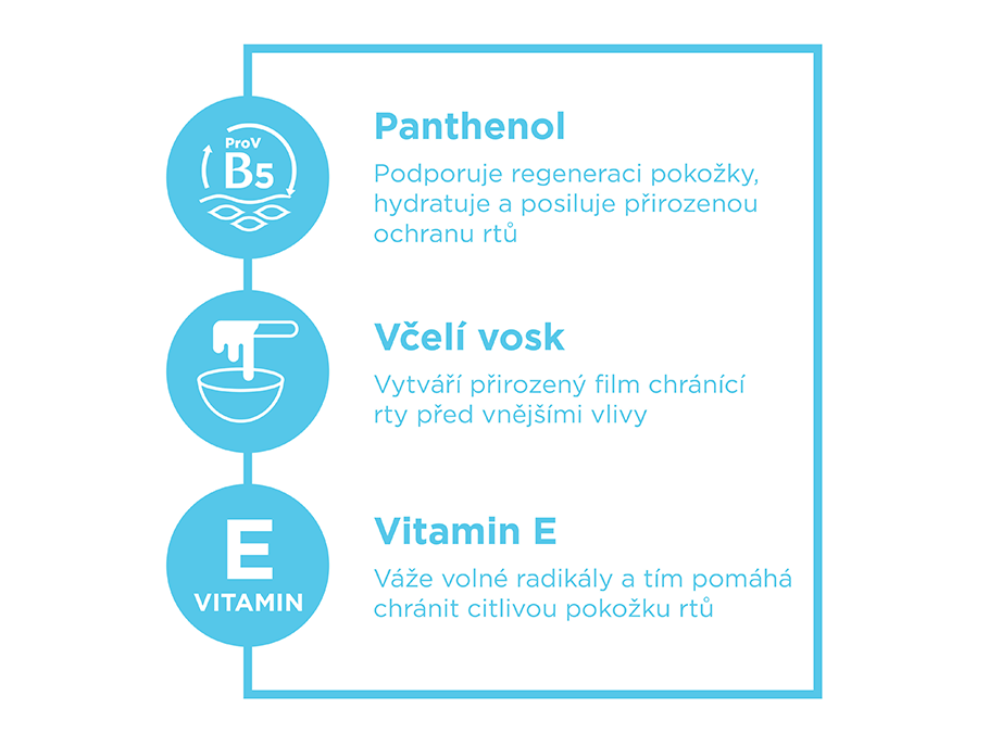 Bepanthen DERMA balzám na rty benefity