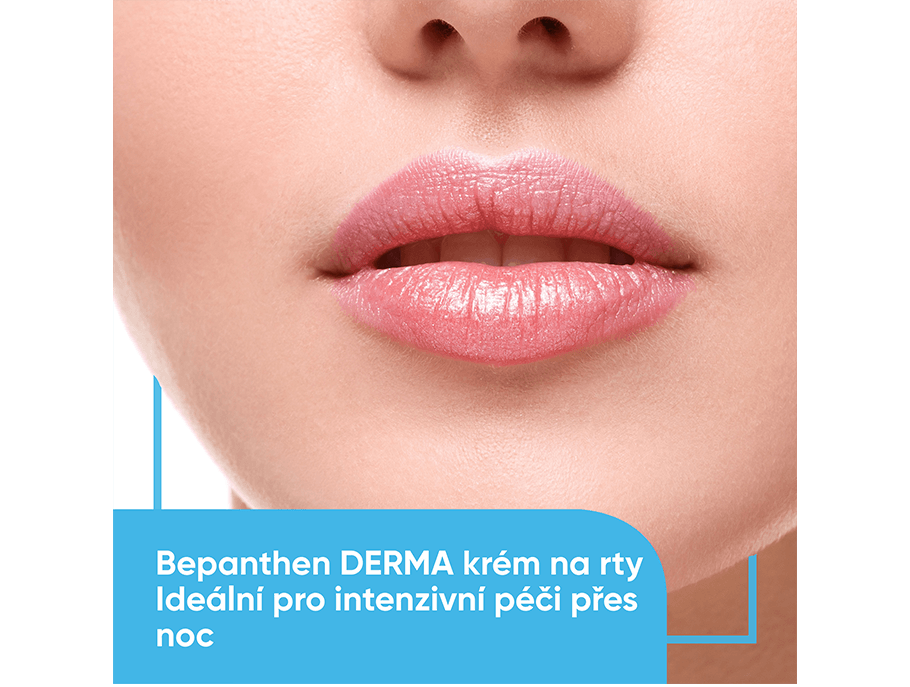 Bepanthen DERMA Krém na rty - použití