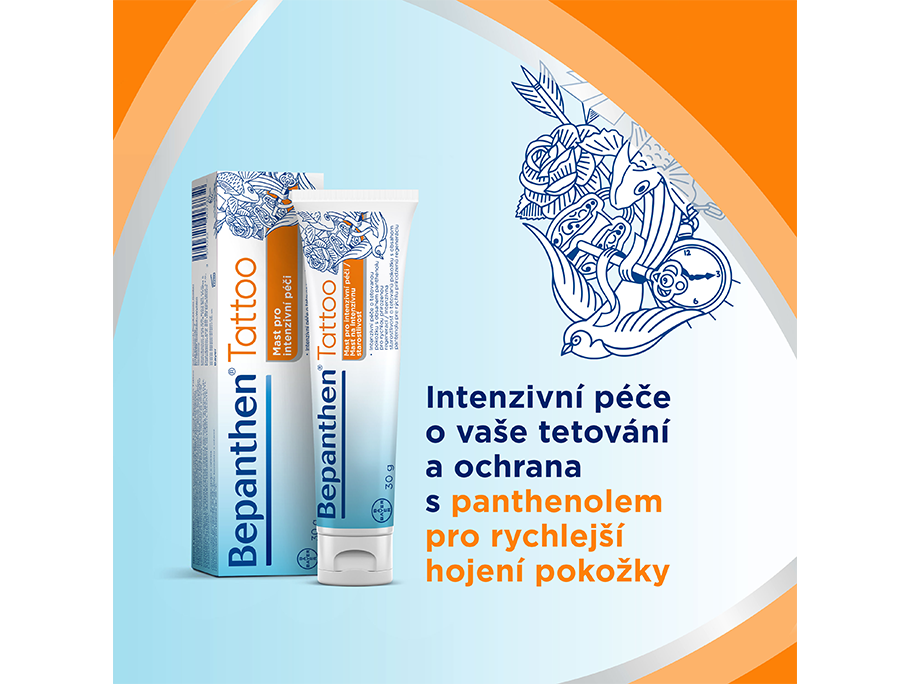 Bepanthen Tattoo regenerace