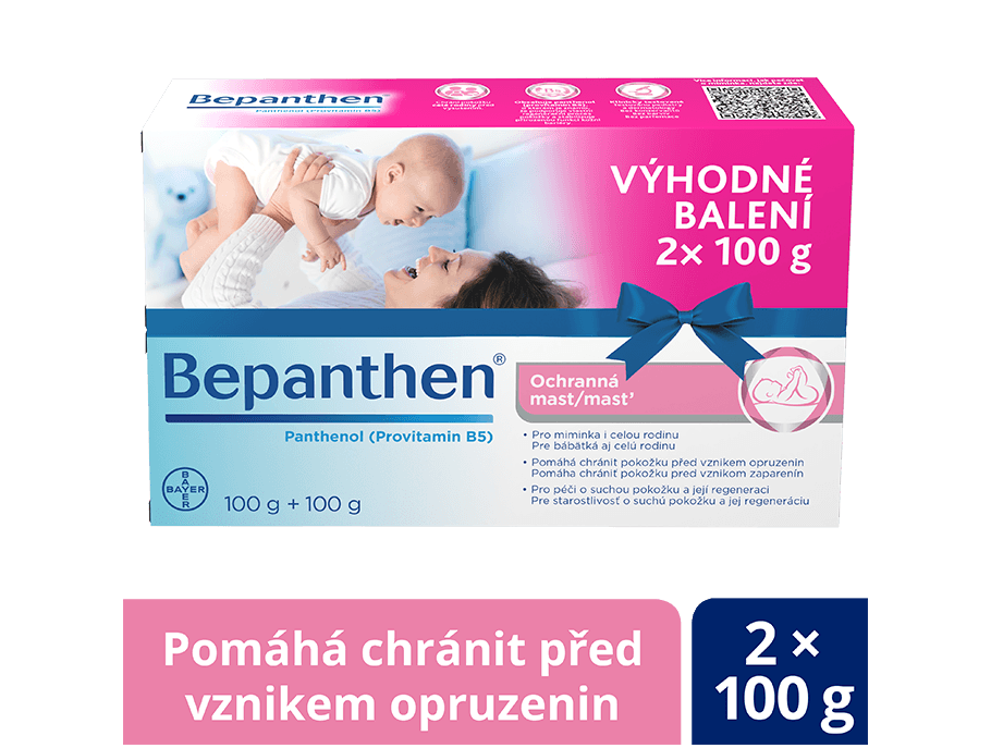 Bepanthen Ochranná mast 2x 100 g