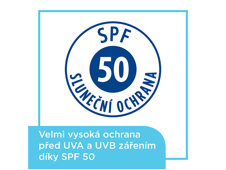 Velmi vysoká sluneční ochrana