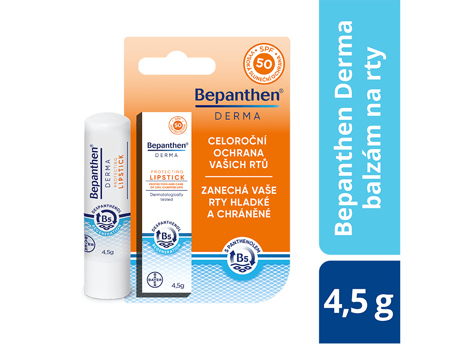 Bepanthen DERMA balzám na rty hero