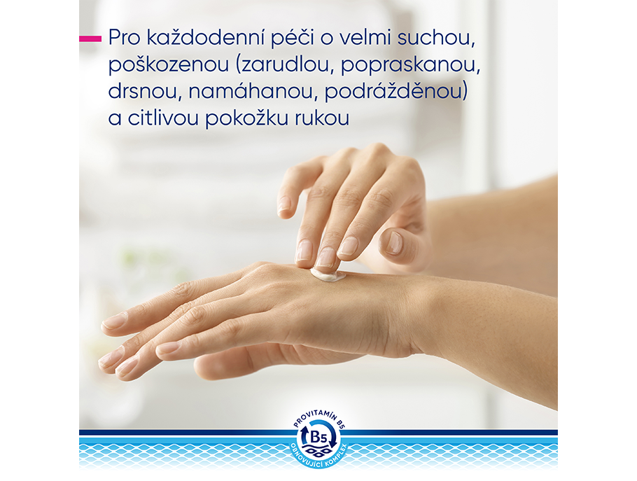 Každodenní péče o pokožku rukou s Bepanthen DERMA